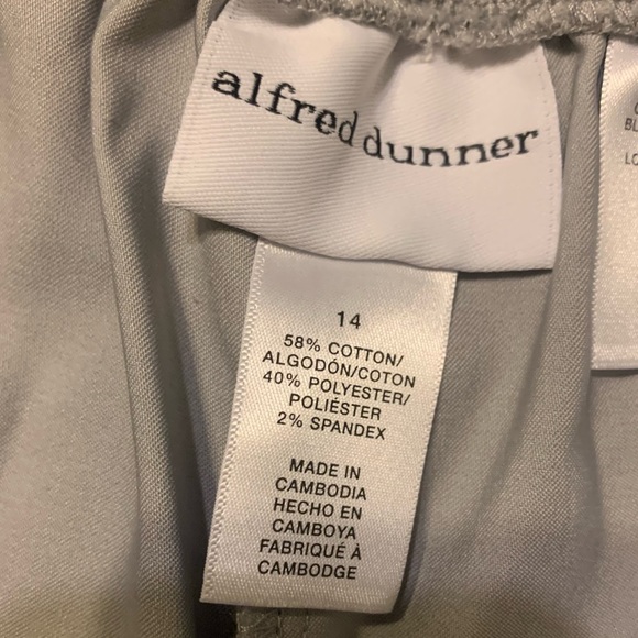 Alfred Dunner Southern Charm Classic Fit Pants - Picture 5 of 9